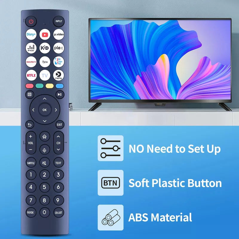 ERF2S36H Remote Control For Hisense TV 43A6K A232910,43A7KQ A22480X No Voice [3]