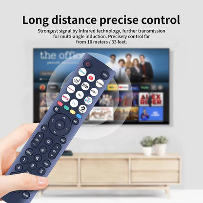 ERF2S36H Remote Control For Hisense TV 43A6K A232910,43A7KQ A22480X No Voice [4]