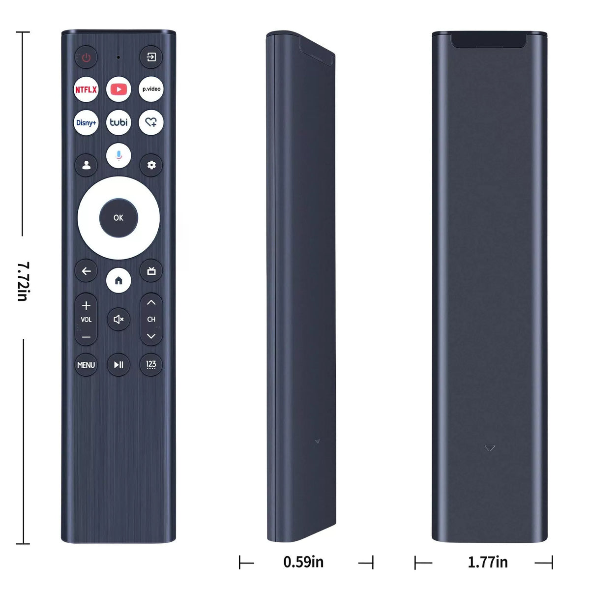 ERF6B80HL Voice Remote Control For Hisense Class A7 U8 Series TV [4]