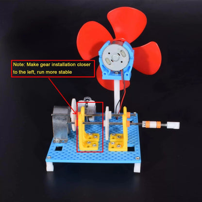 EUDAX DIY Dynamo Lantern Educational Small, White, Red, Yellow, Orange, Blue [5]