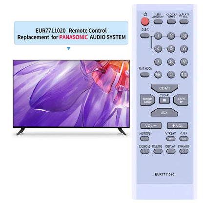 EUR7711020 For Panasonic Audio System Remote Control SC-PM18 SA-PM16 SA-PM17 [2]