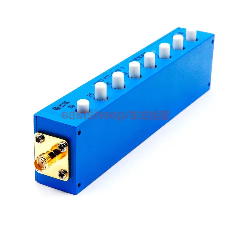 Eastsheep 2W RF Adjustable Attenuator SMA-KK Adjustable 0-90dB SMA Button Step Adjustable Attenuator DC-3GHz [2]