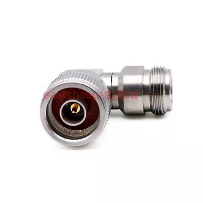 Eastsheep High Frequency Adapter Stainless Steel N-JWKG N-type Right Angle Female to N-type Male 0-18G 1 piece [3]