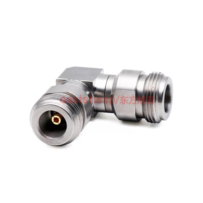 Eastsheep High Frequency Adapter Stainless Steel N-KWKG N-type Right Angle Bend Female to N-type Female Connector 0-18G 1 piece [2]