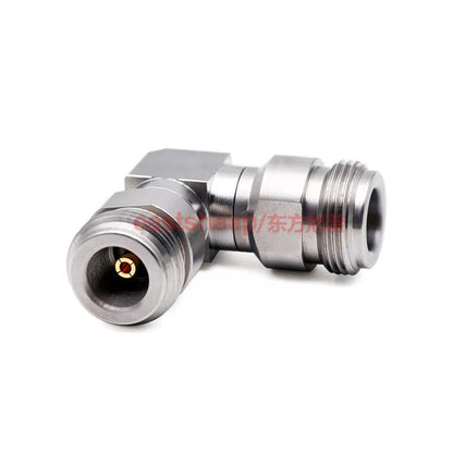Eastsheep High Frequency Adapter Stainless Steel N-KWKG N-type Right Angle Bend Female to N-type Female Connector 0-18G 1 piece [2]