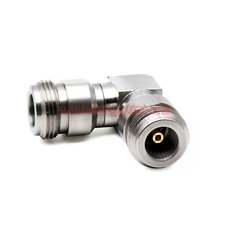 Eastsheep High Frequency Adapter Stainless Steel N-KWKG N-type Right Angle Bend Female to N-type Female Connector 0-18G 1 piece [3]
