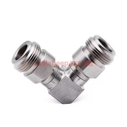 Eastsheep High Frequency Adapter Stainless Steel N-KWKG N-type Right Angle Bend Female to N-type Female Connector 0-18G 1 piece [4]