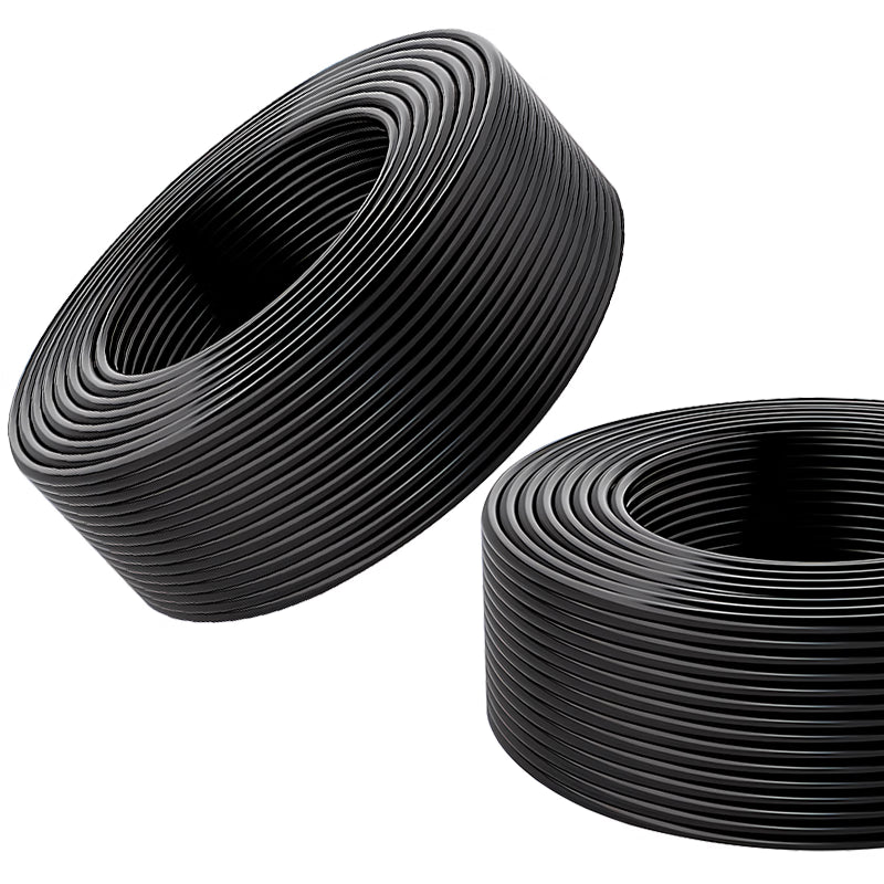 Eastsheep High-Frequency Coaxial Cable, 7-Strand Copper Core, Double-Shielded, 144 Braided Coaxial Cable, 1 Meter, SYV50-7-2 [3]