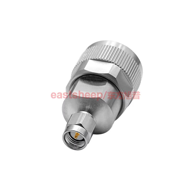 Eastsheep High Frequency RF Adapter, N-to-SMA Male Converter, Coaxial Adapter (1 piece), N/SMA-JJ-1 (18G) [3]