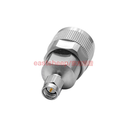 Eastsheep High Frequency RF Adapter, N-to-SMA Male Converter, Coaxial Adapter (1 piece), N/SMA-JJ-1 (18G) [3]