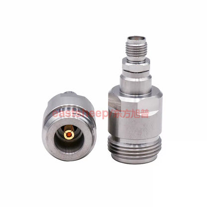 Eastsheep High Frequency Test Adapter, Stainless Steel N-Female to SMA-Female, N/SMA-KKG 18G, 1 piece [2]