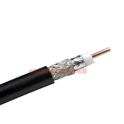 Eastsheep LMR400 Double-Shielded Coaxial Cable, 50 Ohm Braided Coaxial Cable, 6G, 100 meters [2]