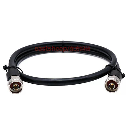 Eastsheep LMR400-FR Flame-Retardant Sheathed RF Connector Cable, N-JJ, N-to-N, NMNM, 0.7 meters. [2]