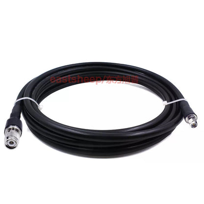 Eastsheep LMR400-FR Flame-Retardant Sheathed RF Connector Cable, TNC/SMA-JJ, TNC to SMA converter, 50 meters. [1]