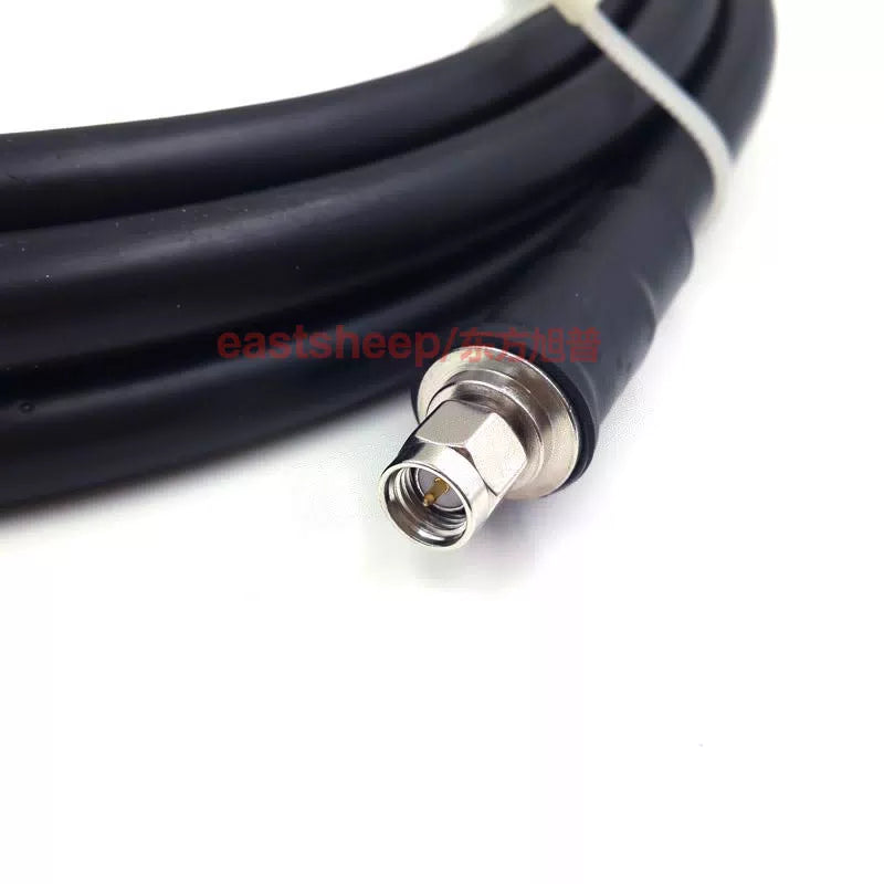 Eastsheep LMR400-FR Flame-Retardant Sheathed RF Connector Cable, TNC/SMA-JJ, TNC to SMA converter, 50 meters. [2]