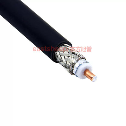 Eastsheep LMR400-FR RF coaxial cable, double-shielded feeder, flame-retardant sheath, low-smoke halogen-free, 100 meters. [2]