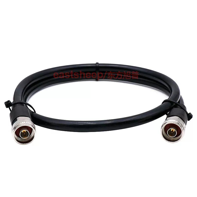 Eastsheep LMR400 RF connector cable, N-JJ male to N male extension cable, N male adapter cable, 80 meters. [3]