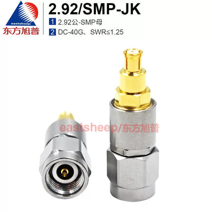 Eastsheep Millimeter Wave Test Adapter 2.92/SMP-JK 2.92 Male to SMP Female DC-40G (1 unit) [1]