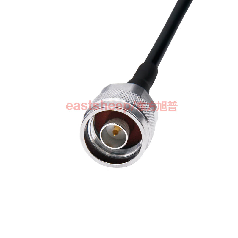 Eastsheep N-J Male to Alligator Clip Test Cable 0.3m RF Connector RG58/U-N-J/Alligator Clip [2]
