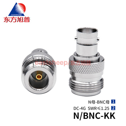 Eastsheep RF Adapter N/BNC-KK N-female to BNC-female adapter N/Q9-KK DC-4G 2-pack [1]