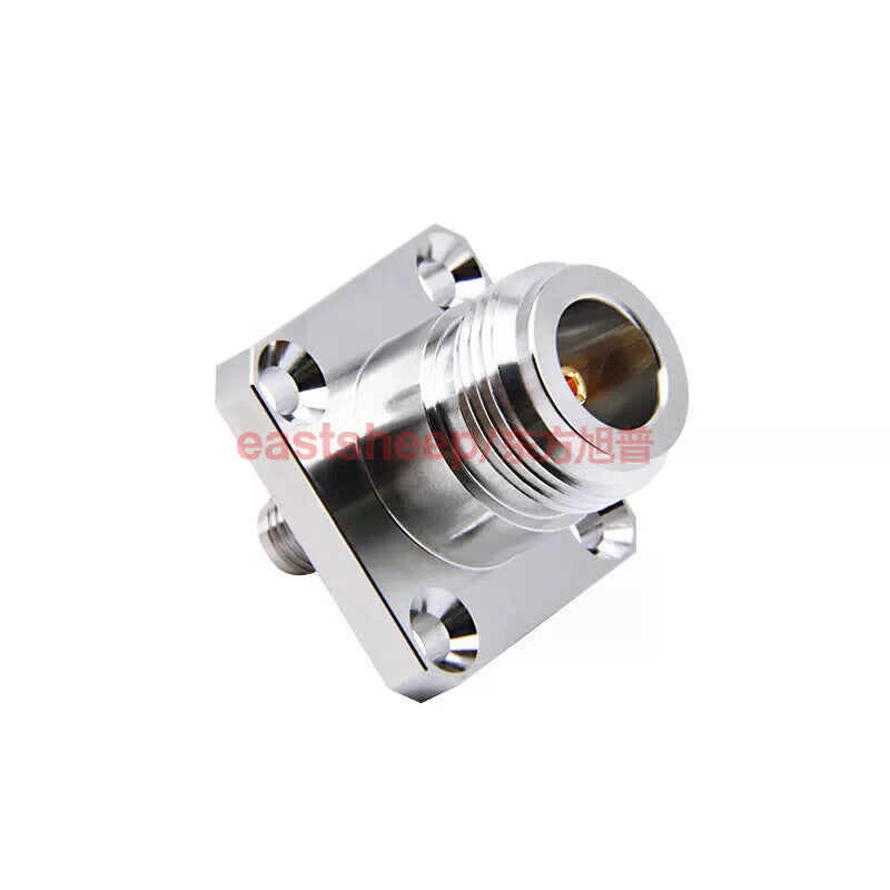 Eastsheep RF Adapter N-Female to SMA-Female Adapter N/SMA-KFK-1C (Counterhole) Waterproof 4-Hole Flange DC-11G 1 piece [2]