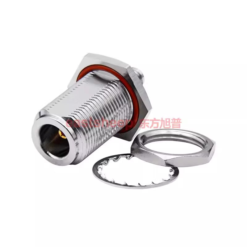 Eastsheep RF Adapter N/SMA-KYK-2 (N Female to SMA Female) with Waterproof Ring and Chassis Mounting, 6G, 1 piece. [2]