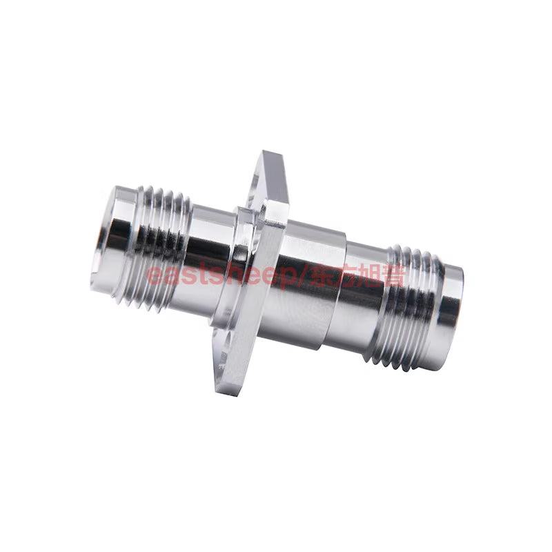 Eastsheep RF Adapter TNC-KFK TNC Female to TNC Female GPS Adapter, 4-Hole Flange Panel Mount, 1 unit [4]