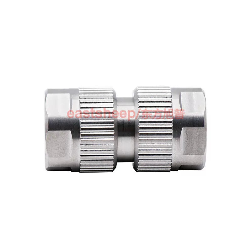Eastsheep RF Adapter, Stainless Steel N-JJ N Male to N Male N-JJG N Male Dual Channel DC-18G, 1 unit [4]