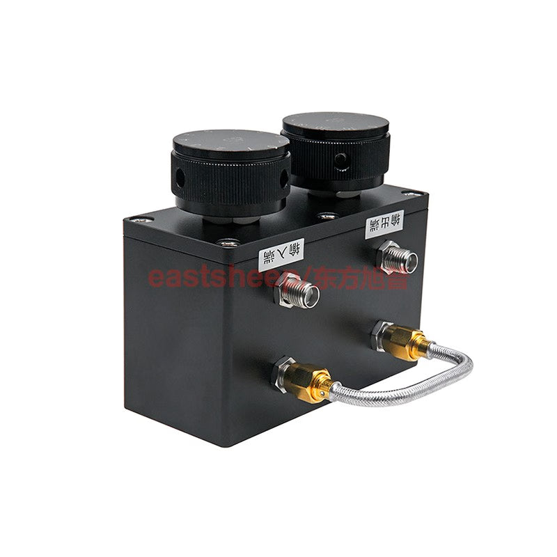 Eastsheep RF Adjustable Step Attenuator 2W Rotary Drum Dual Knob Type SMA-KK Female 0-90dB DC-6G 2W-ZG-SMA-KK-6-90 [3]