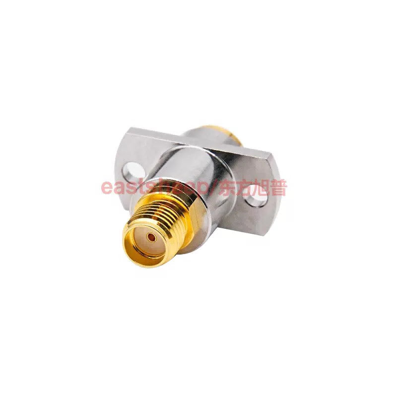 Eastsheep RF Connector BMA Female to SMA Female Floating Adapter, 2-Hole Flange, DC-10G BMA/SMA-KFK, 1 piece per pack [3]