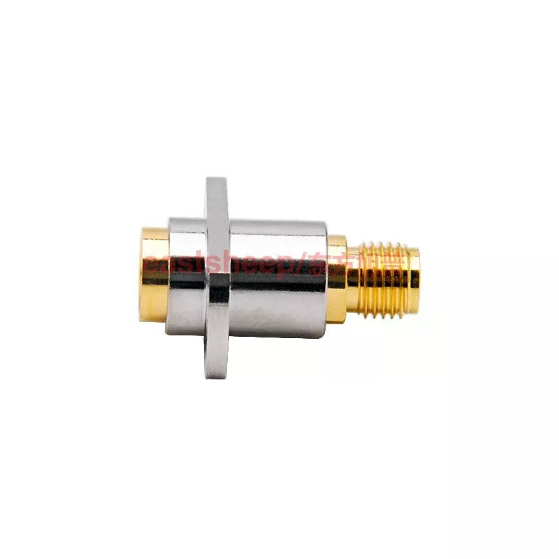 Eastsheep RF Connector BMA Female to SMA Female Floating Adapter, 2-Hole Flange, DC-10G BMA/SMA-KFK, 1 piece per pack [4]