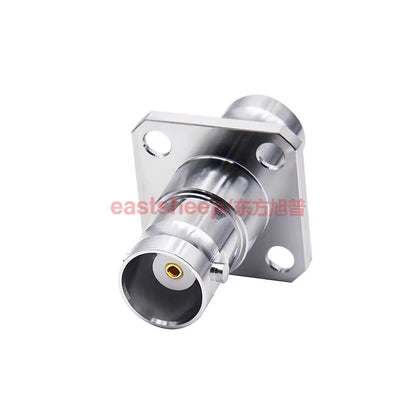 Eastsheep RF Connector BNC-KFK Q9-KKF BNC Female to Female Adapter, 2-pack with Four-Hole Flange Panel Mounting [3]