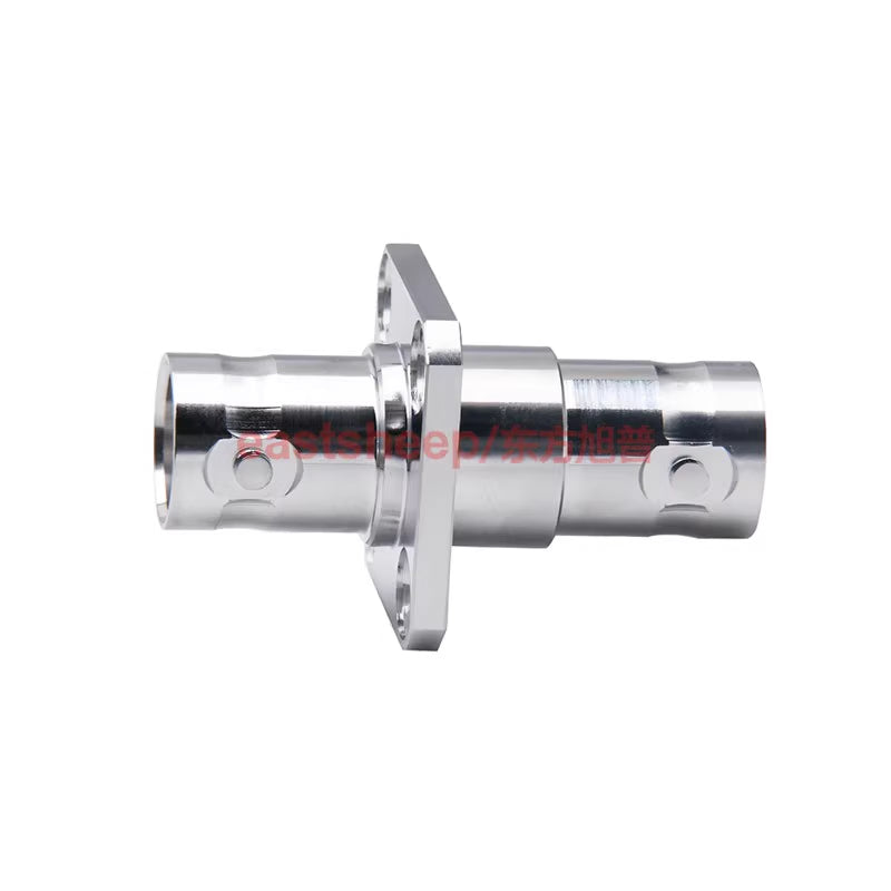 Eastsheep RF Connector BNC-KFK Q9-KKF BNC Female to Female Adapter, 2-pack with Four-Hole Flange Panel Mounting [4]