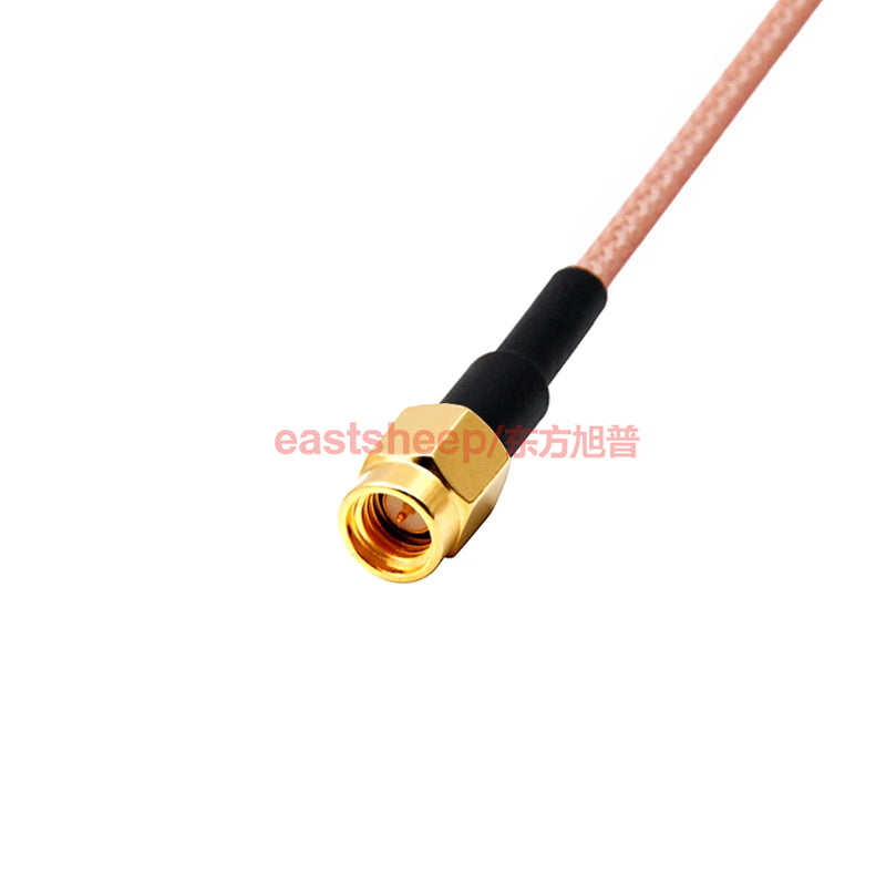 Eastsheep RF Connector Cable, SMA to SSMA Male Coaxial Cable, 3.5m, Silver-plated Extension Cable, 6G RG316-SMA/SSMA-JJ [4]
