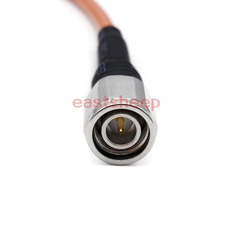 Eastsheep RF Connector Cable, Stainless Steel N-to-TNC Male Coaxial Jumper Cable, 0.5m, DC-6G RG142DB-Stainless Steel N/TNC-JJ [4]
