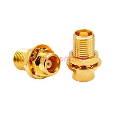 Eastsheep RF Connector MCX-KYK MCX Female to MCX Female, Through-Wall Fixed Type DC-6G, 1 piece per pack [2]