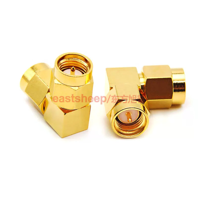 Eastsheep RF Connector SMA-JWJ SMA male to male 90-degree elbow DC-6G 2-pack [3]