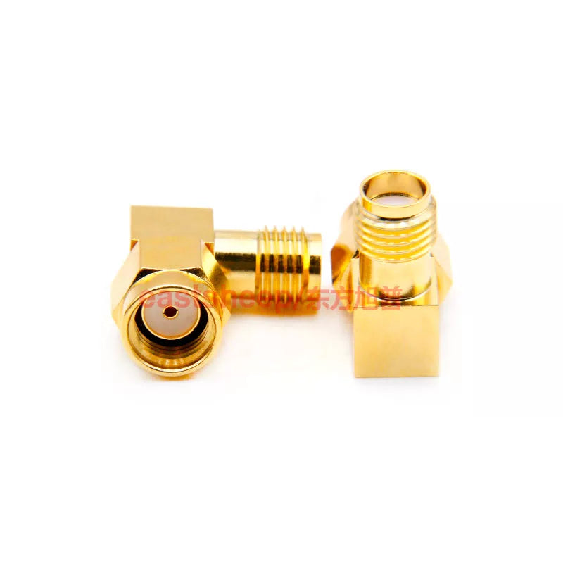 Eastsheep RF Connector SMA/RPSMA-KWJ, SMA Female to SMA Internal Thread Elbow, Reverse Polarity, 6G, 2-pack [4]