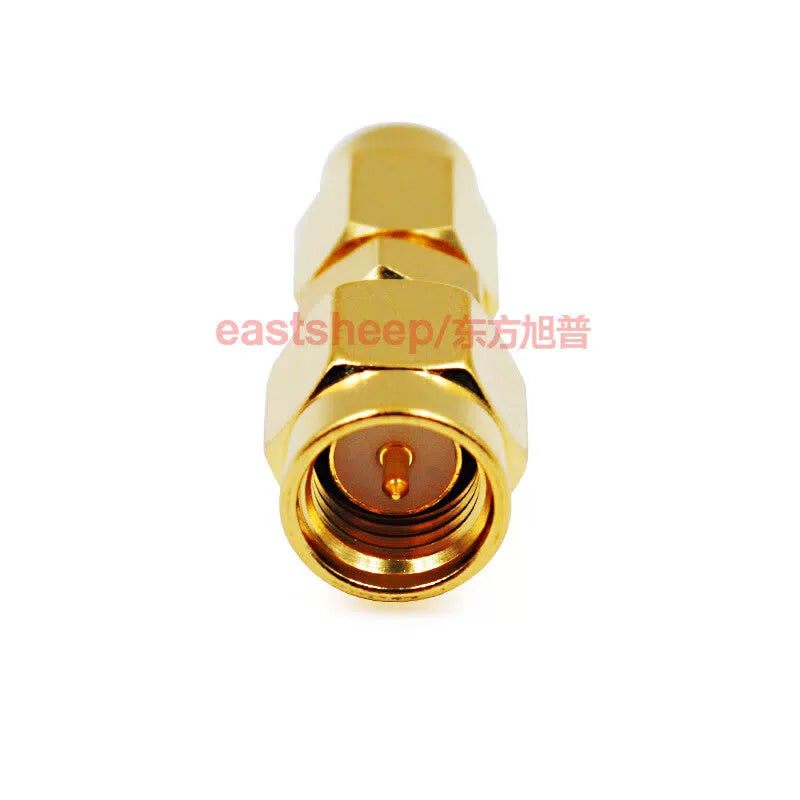 Eastsheep RF Connector SMA/SSMA-JJ SMA to SSMA Male to SSMA Male Connector, 1 piece per pack [2]
