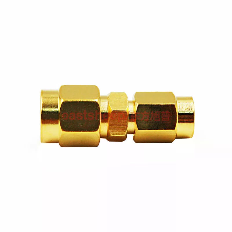 Eastsheep RF Connector SMA/SSMA-JJ SMA to SSMA Male to SSMA Male Connector, 1 piece per pack [4]