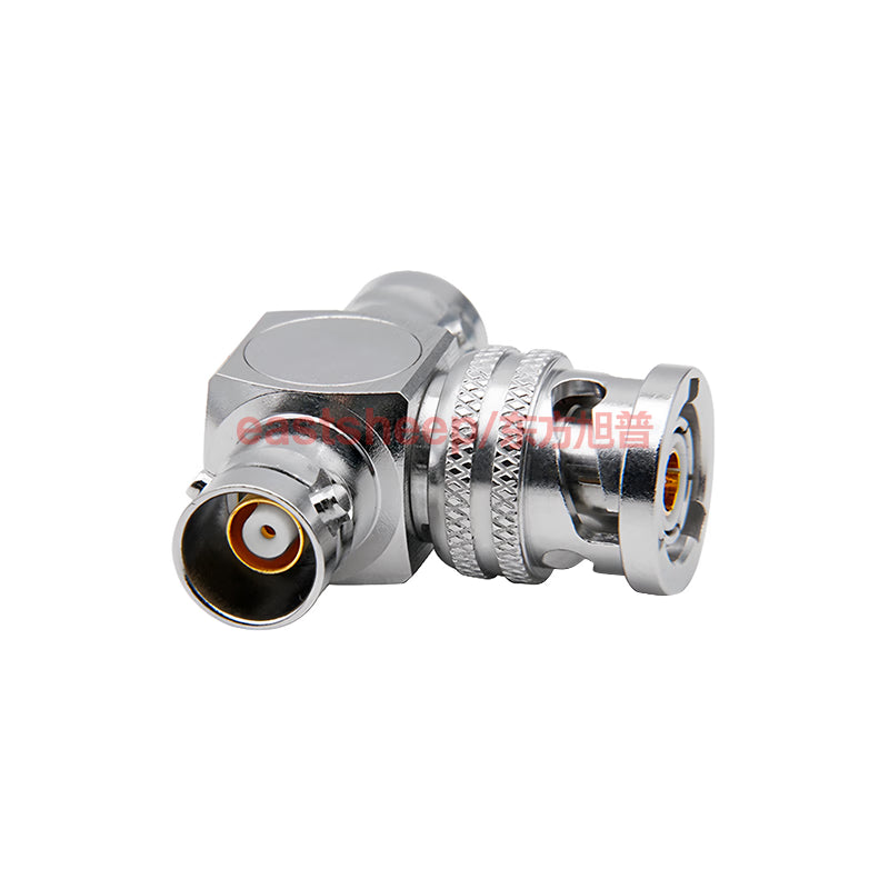 Eastsheep RF Tri-coaxial BNC T-connector TRB-KJK TRB T-connector (One Male, Two Females) [2]