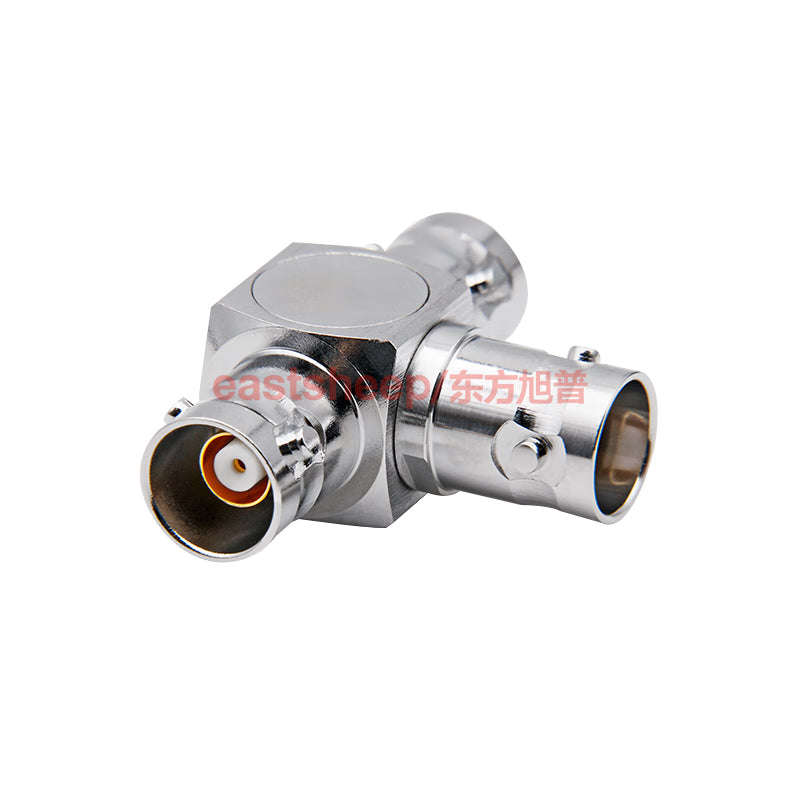 Eastsheep RF Tri-coaxial BNC T-connector TRB-KKK TRB Three-Female T-type Adapter (1 unit) [2]