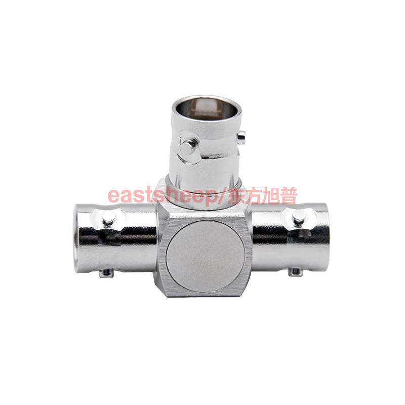 Eastsheep RF Tri-coaxial BNC T-connector TRB-KKK TRB Three-Female T-type Adapter (1 unit) [3]