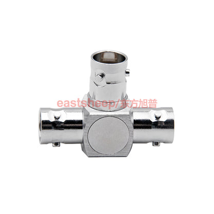 Eastsheep RF Tri-coaxial BNC T-connector TRB-KKK TRB Three-Female T-type Adapter (1 unit) [3]