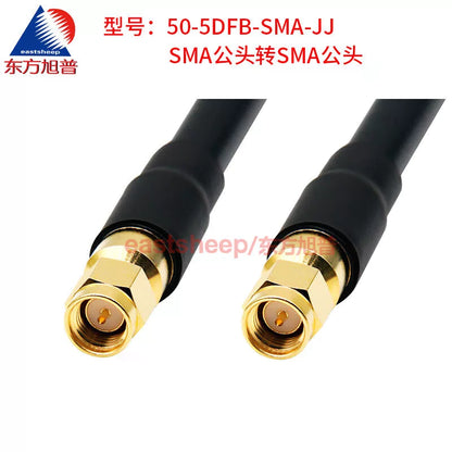 Eastsheep RF cable, 30-meter SMA male to SMA male, 50-5DFB-SMA-JJ coaxial adapter cable. [2]