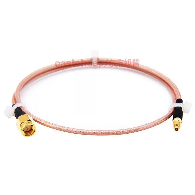 Eastsheep RF cable, 4-meter SMA to MMCX male silver-plated coaxial cable, 6G RG316-SMA/MMCX-JJ [2]
