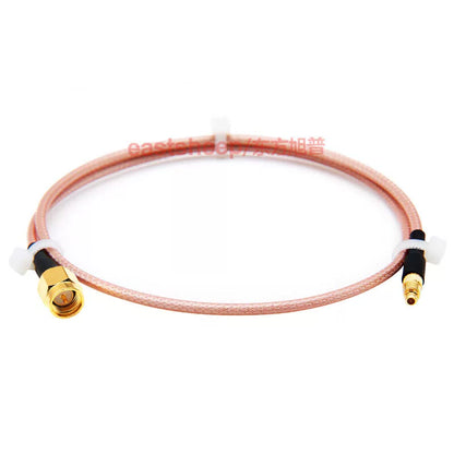 Eastsheep RF cable, 4-meter SMA to MMCX male silver-plated coaxial cable, 6G RG316-SMA/MMCX-JJ [2]