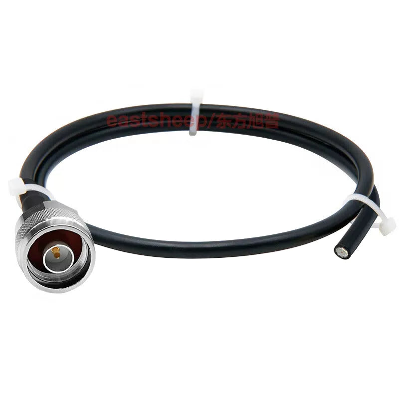 Eastsheep RF cable, N-J male coaxial cable, N single connector, 0.3m, DC-3G RG58/U-N-J single connector. [2]