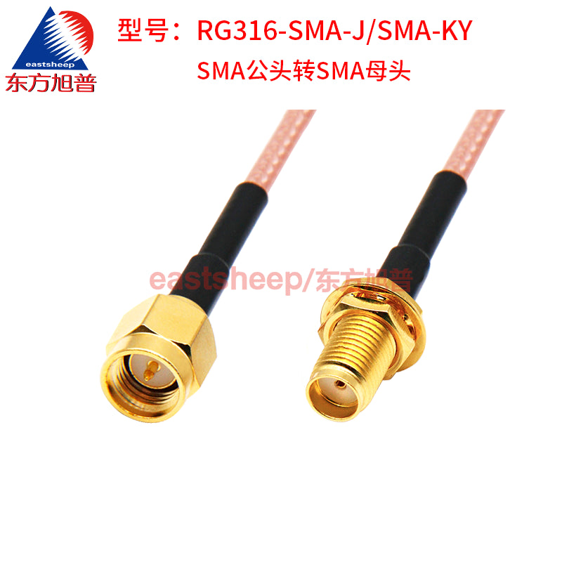 Eastsheep RF cable, SMA male to SMA female, 10-meter length, RG316-SMA-J/SMA-KY [2]