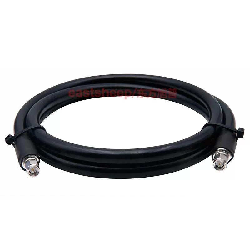 Eastsheep RF cable, SMA male to SMA male low-loss extension cable, coaxial feeder, 40 meters, DC-6G LMR400-SMA-JJ [2]
